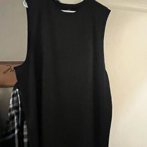 Elegant Black Sleeveless Dress